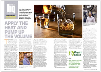 Herald Business HQ article on distillery net zero